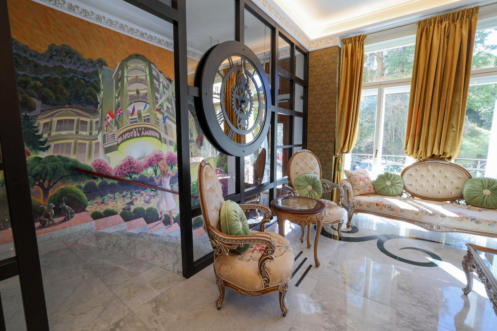 Boutique Hotel Ambiente ****+ Karlovy Vary Exterior foto